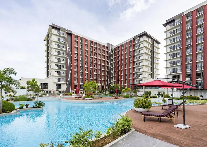 Mactan Cebu Cozy Relaxing With Pool View Balcony Aparthotel 3*